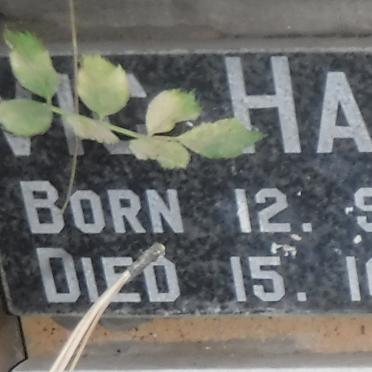 HARDY Vic 1939-1989