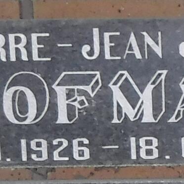 HOFMAN Pierre-Jean Julien 1926-1986