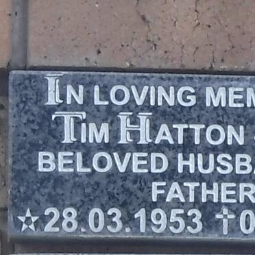 JONES Tim, Hatton 1953-2008