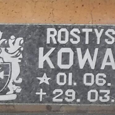 KOWALIK Rostystaw 1953-1996
