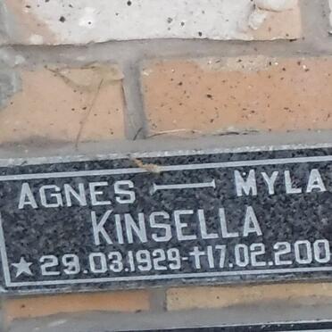 KINSELLA Agnes Myla 1929-2004