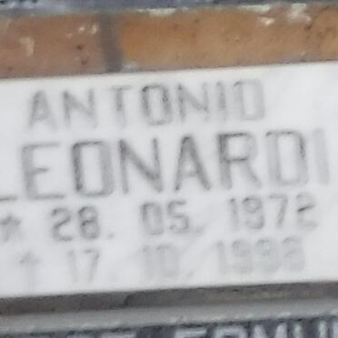 LEONARDI Antonio 1972-1998