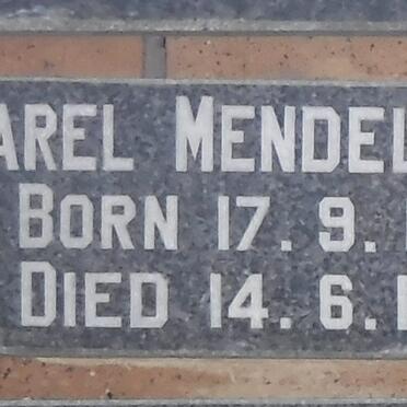 MENDEL Karel 1910-1983