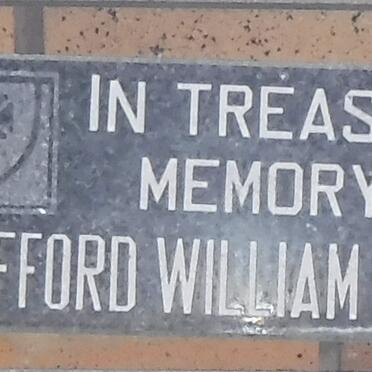 MURRAY Clifford William