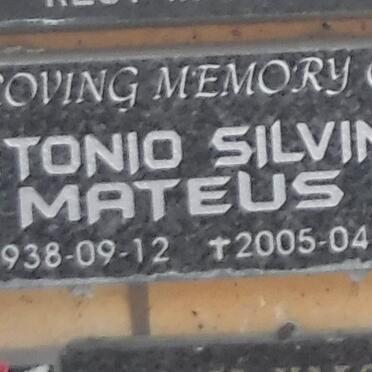MATEUS Antonio Silvino 1938-2005