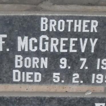 MCGREEVY H.F. 1919-1990