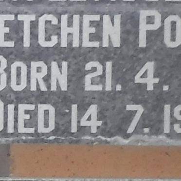 POLLAK Gretchen 1911-1992