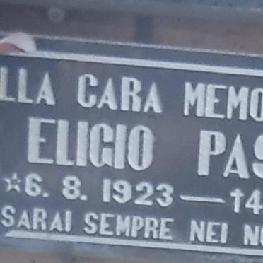 PASCHINI Eligio 1923-2006
