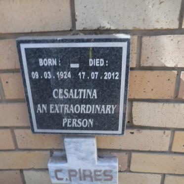PIRES Cesaltina 1924-2012