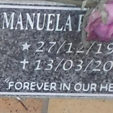 RODRIGUES Manuela 1935-2014