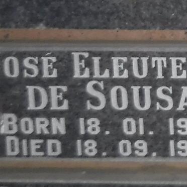 SOUSA Jose Eleuterio, De 1933-1987