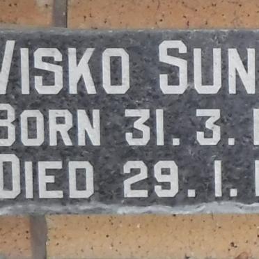 SUNJKA Visko 1904-1974