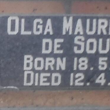 SOUSA Olga Maureen B., De 1972-1982