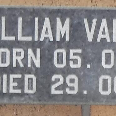 WYK William, van 1948-1971