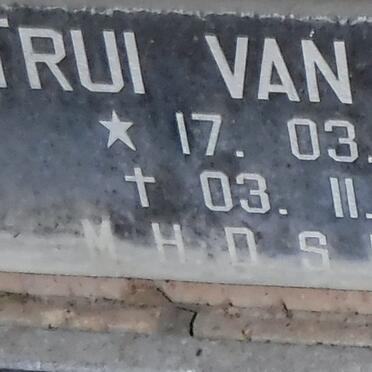 WYK Trui, van 1923-1998