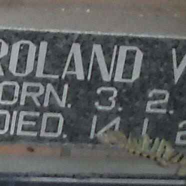 WHITE Roland 1928 - 2000