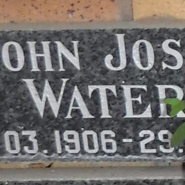 WATERS John Joseph 1906-1986
