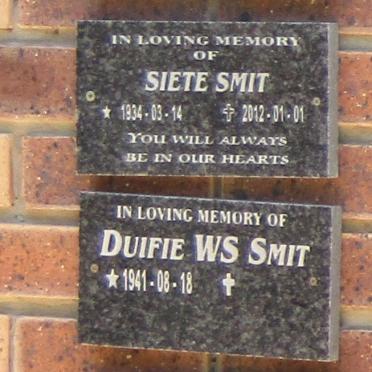 SMIT Siete 1934-2012 &amp; Duifie W.S.1941-