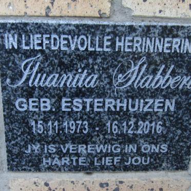 SLABBERT Juanita nee ESTERHUIZEN 1973-2016