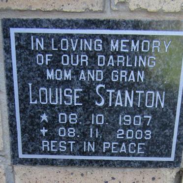 STANTON Louise 1907- 2003