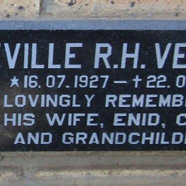 VEDDERS Neville R.H. 1927-2001