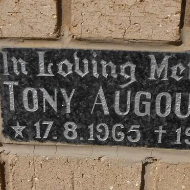 AUGOUSTIDES Tony 1965-1983