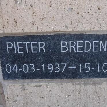 BREDENKAMP Pieter 1937-2002