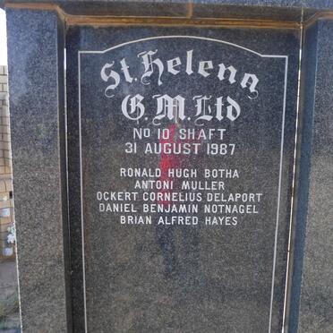 BOTHA Ronald Hugh :: MULLER Antoni :: DELAPORT Ockert Cornelius :: NOTNAGEL Daniel Benjamin :: HAYES Brain Alfred