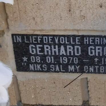 GROBLER Gerhard 1970-199?