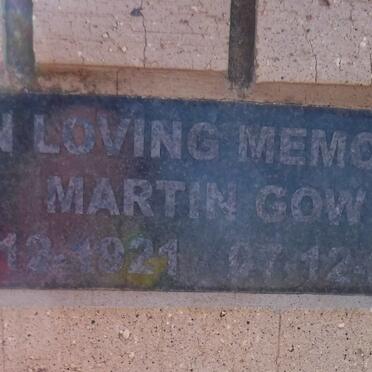 GOW Martin 1921-2003