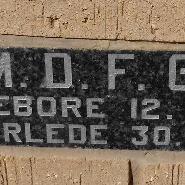 GALE M.D.F. 1910-1984