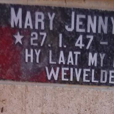 GROVES Mary Jenny 1947-1997