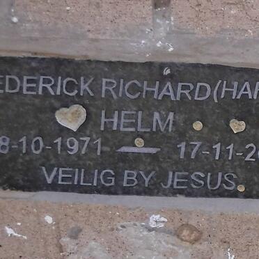 HELM Frederick Richard 1971-2003