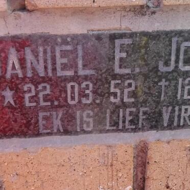 JOUBERT Daniel E. 1952-1999