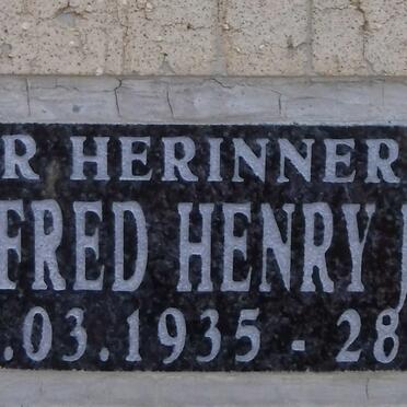 JOHNSON Alfred Henry 1935-2008