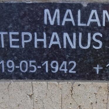 MALAN Stephanus Petrus 1942-2006