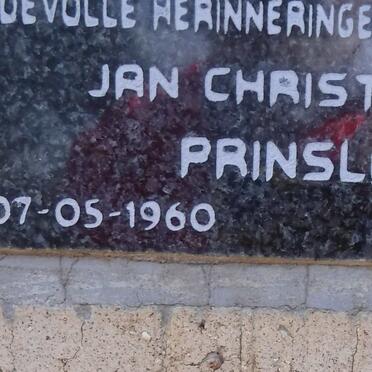 PRINSLOO Jan Christoffel 1960-2011