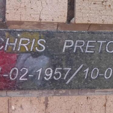 PRETORIUS Chris 1957-2002