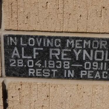 REYNOLDS Alf 1938-1988