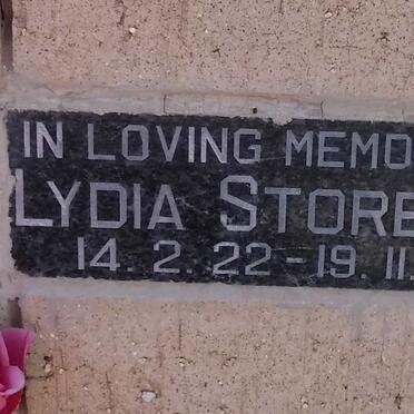 STORBECK Lydia 1922-1994