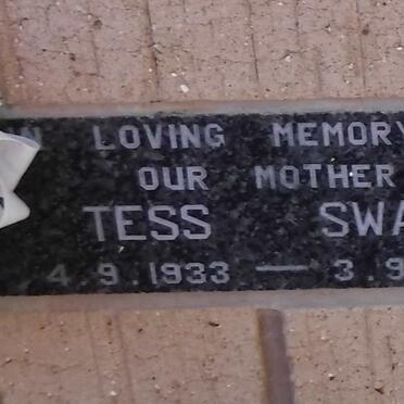 SWAIN Tess 1933-1996