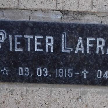UYS Pieter Lafras 1915-2001
