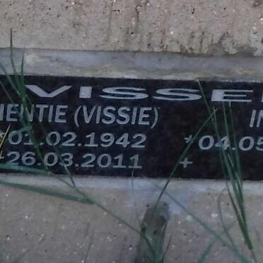 VISSER Hentie 1942-2011 &amp; Ina 1948 -