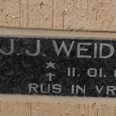 WEIDEMAN J.J. 1989-1989
