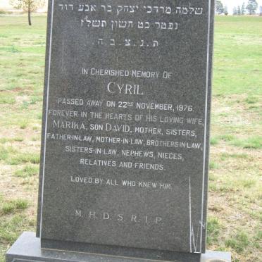 FREED Cyril -1976