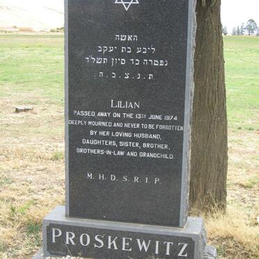 PROSKEWITZ Lilian -1974