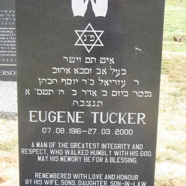 TUCKER Eugene 1916-2000