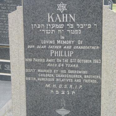 KAHN Phillip -1963
