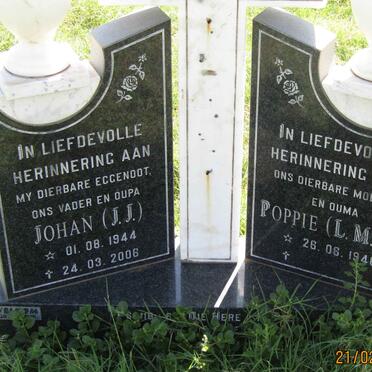 ?  J.J. 1944-2006 &amp; L.M.M. 1946-