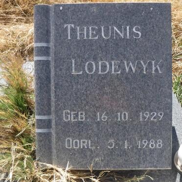 ? Theunis Lodewyk 1929-1988